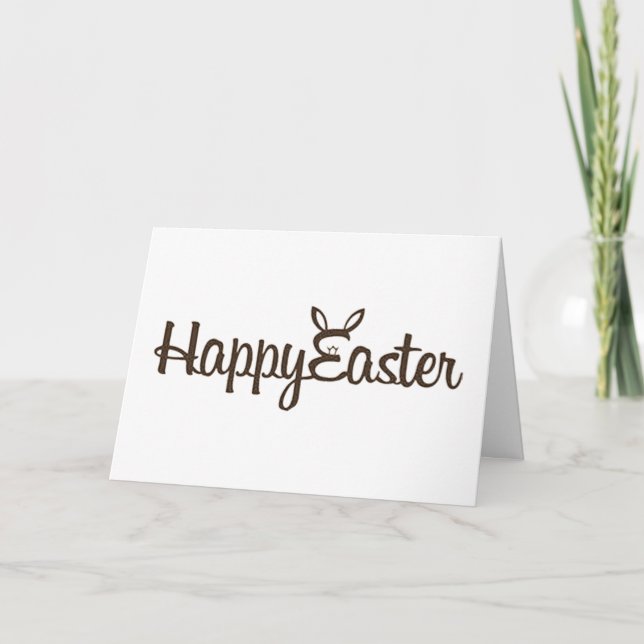 **EASTER HAPPINESS** SENT YOUR WAY HOLIDAY CARD (Front)