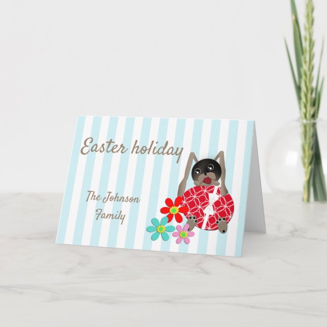 Easter hare, Easter holiday Programme (Front)