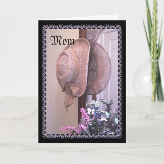 Easter Hat Greeting Holiday Card