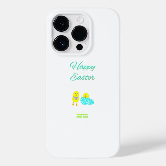 Easter Hatchlings Apple iPhone 14 Pro Case (Back)