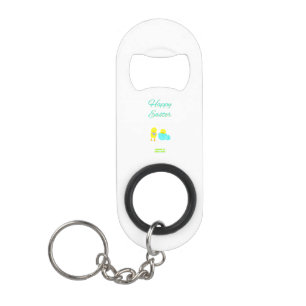 Easter Hatchlings Bottle Opener Keychain