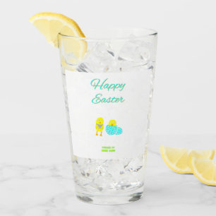 Easter Hatchlings Glass Tumbler
