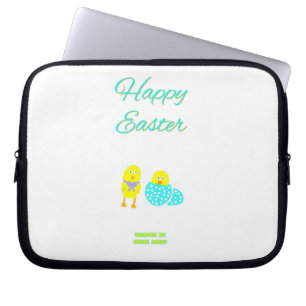 Easter Hatchlings Neoprene Laptop Sleeve