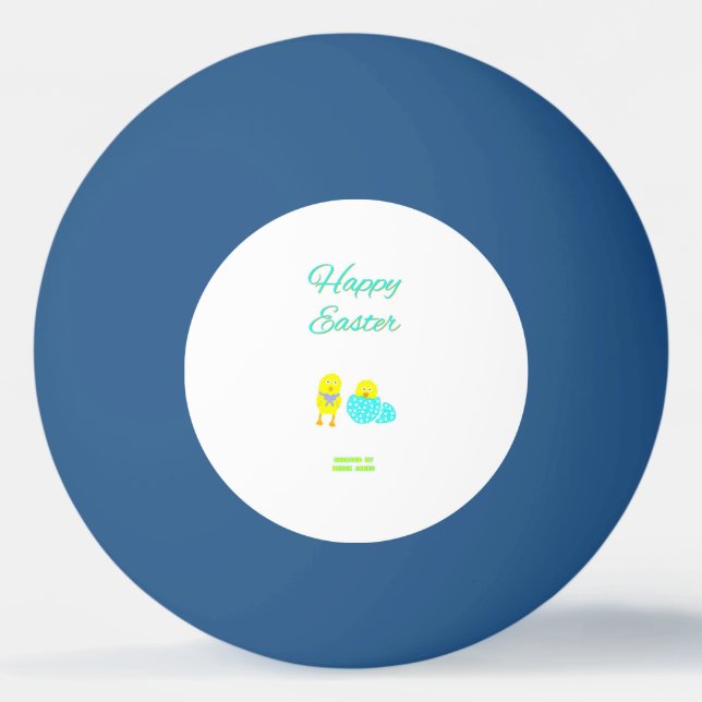 Easter Hatchlings Ping Pong Ball (Front)