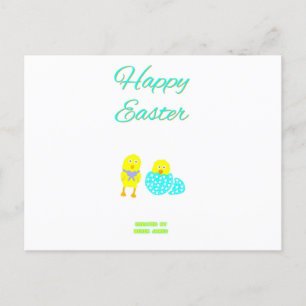Easter Hatchlings Postcard