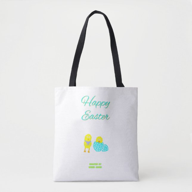 Easter Hatchlings Tote Bag (Front)