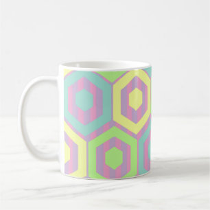 Easter Hexagons Coffee Mug