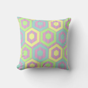 Easter Hexagons  Cushion