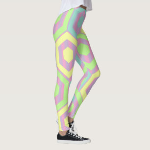Easter Hexagons Leggings