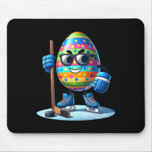 Easter Hockey Lovers Eggs Egg Bunny Rabbits Men Wo Mouse Mat