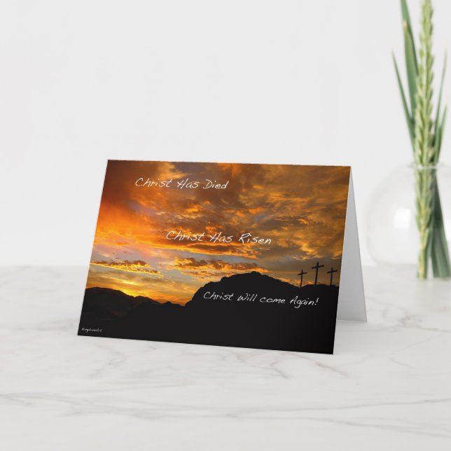 Easter Holiday Card (Front)