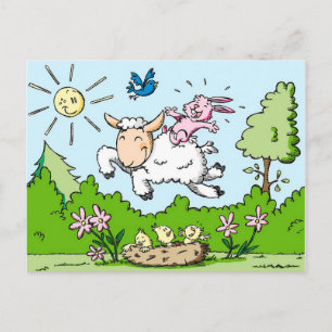 Easter Holiday Postcard