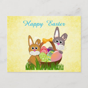 Easter Holiday Postcard for Kids