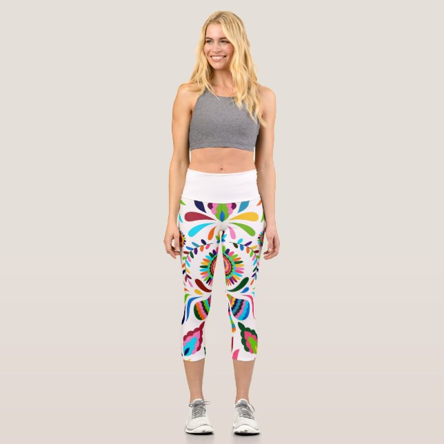 Easter Holidays Colourful Cool Leggings (Front)