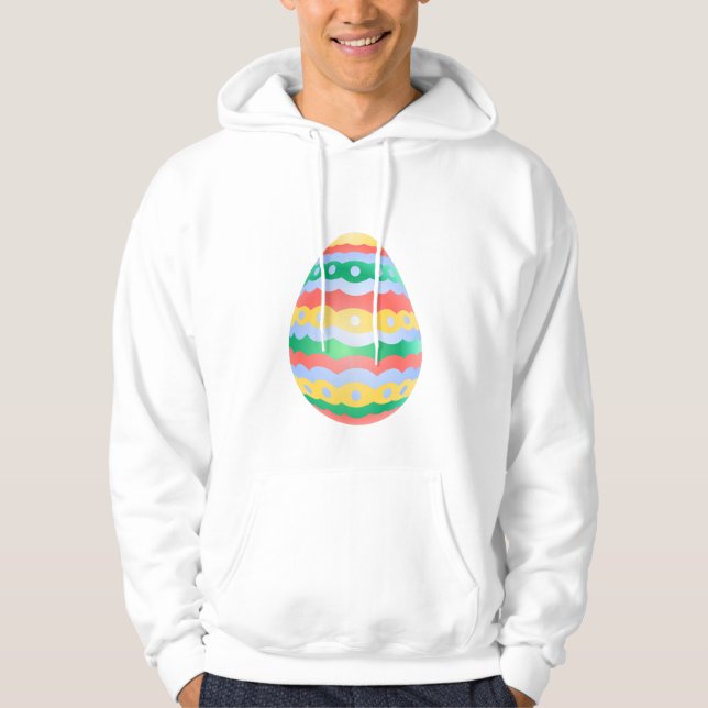 Easter Hoodies Festive Easter Egg Hooded Shirt (Front)