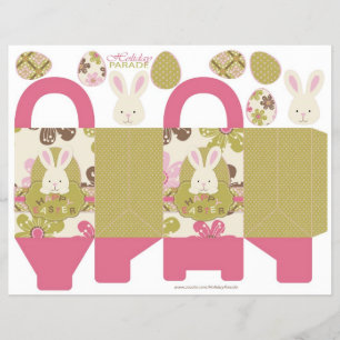 Easter Hunt Box Template Flyer