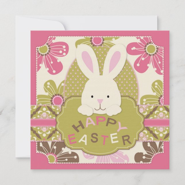Easter Hunt Invitation Square (Front)