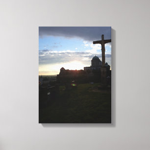 Easter in Esztergom Hungary Canvas Print