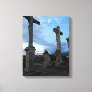 Easter in Esztergom Hungary Canvas Print