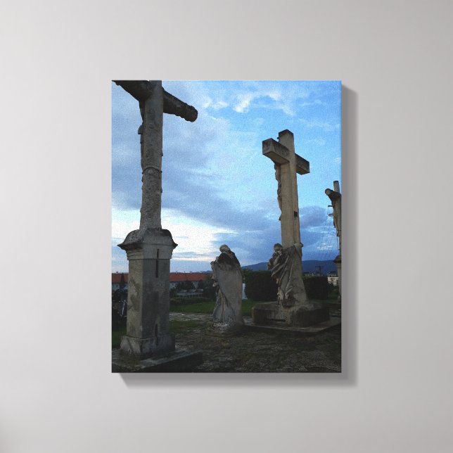 Easter in Esztergom Hungary Canvas Print (Front)