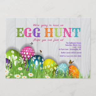Easter in the Garden Invitation