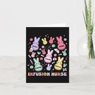 Easter Infusion Nurse Bunny Paediatrics Chemo Hem Card