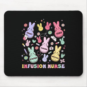 Easter Infusion Nurse Bunny Paediatrics Chemo Hem Mouse Mat