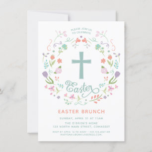 Easter Invitation - Religious, Celebration Invite