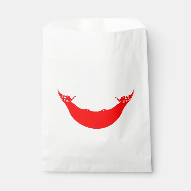 Easter Island Flag Favour Bags (Front)