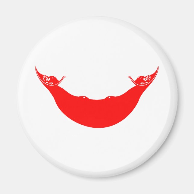 Easter Island Flag Magnet (Front)