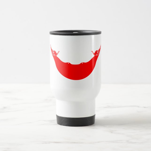 Easter Island Flag Travel Mug (Center)