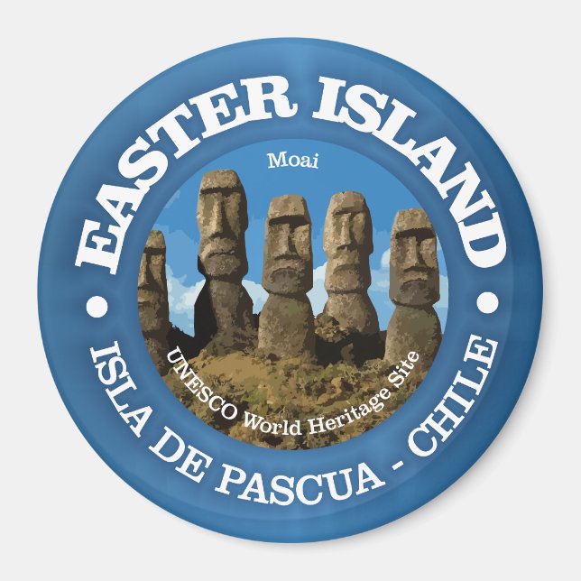 Easter Island Magnet (Front)