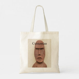 Easter Island Moai Head Thunder_Cove Tote Bag