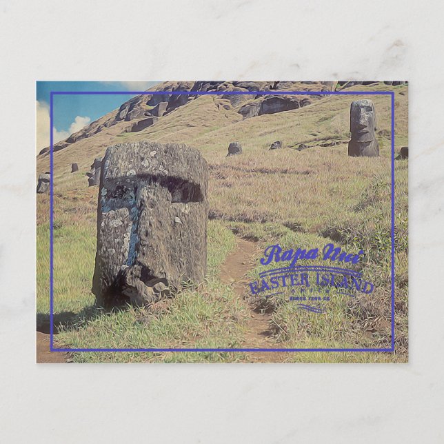 Easter island (Rapa Nui) Chile Postcard (Front)