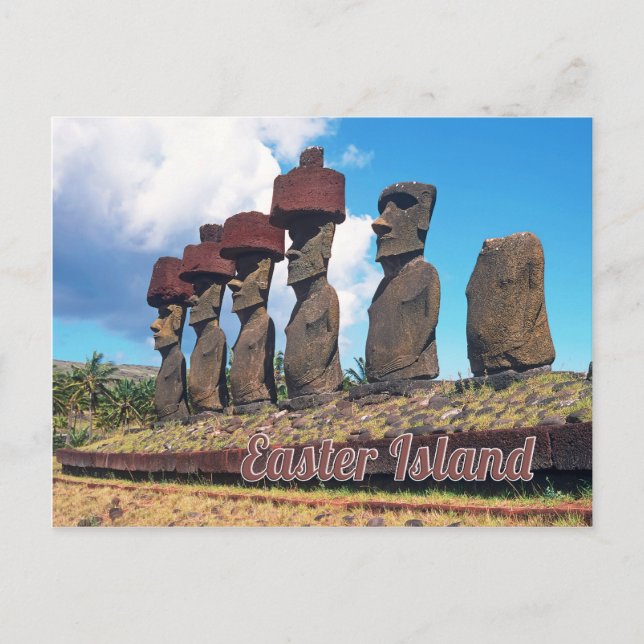 Easter island (Rapa Nui) Chile Postcard (Front)