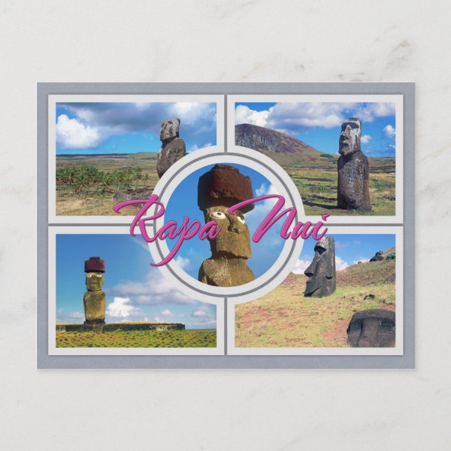 Easter island (Rapa Nui) Postcard (Front)
