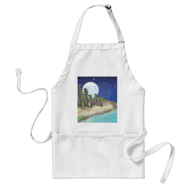 Easter Island Standard Apron (Front)