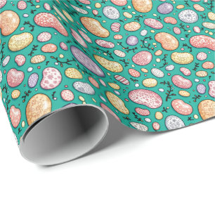 Easter Jelly Bean Wrapping Paper