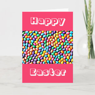 Easter Jelly Beans Holiday Card