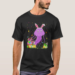 Easter Jellyfish Bunny Egg Hunting Jellyfish Easte T-Shirt