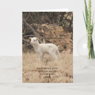 Easter Jesus Christ Risen Hallelujah GOD Holiday Card