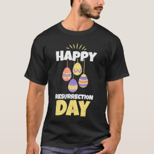 Easter Jesus Happy Resurrection Day Sunday Egg Rab T-Shirt