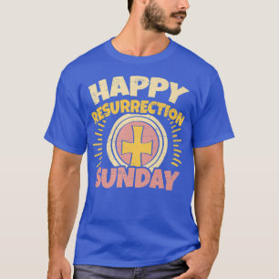 Easter Jesus Happy Resurrection Sunday Egg Rabbit T-Shirt