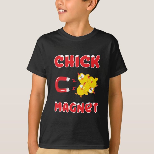 Easter Joke - Chick Magnet T-Shirt (Front)