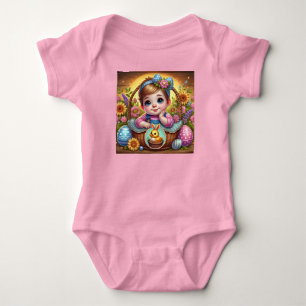 EASTER JOY ~ EASTER BABY GIRL~ Head Band ~ Bodysuit