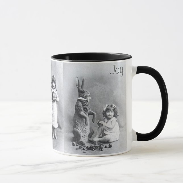 Easter Joy Mug Girl Candy Bunny (Right)