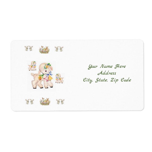 Easter Labels (Front)