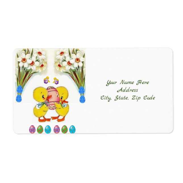 Easter Labels (Front)