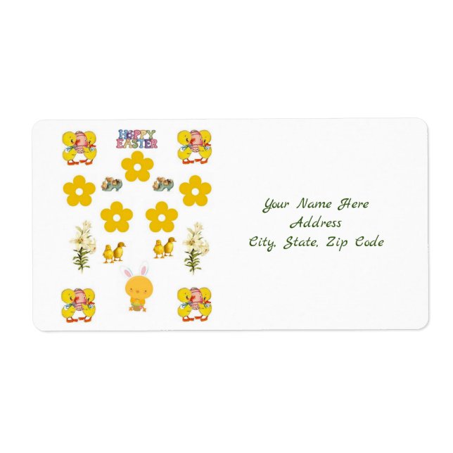 Easter Labels (Front)