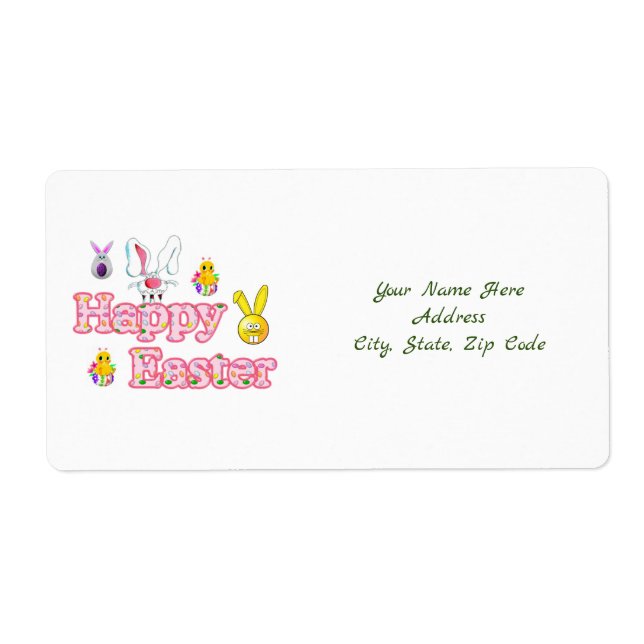 Easter Labels (Front)